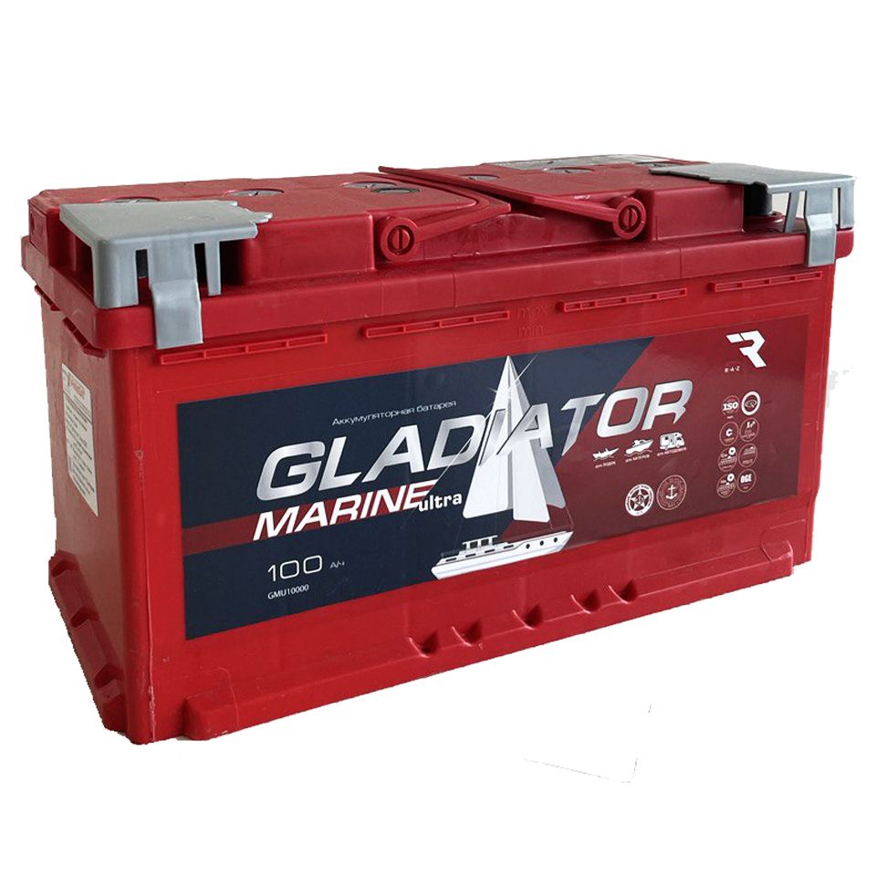 Аккумулятор GLADIATOR MARINE 100 R+