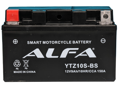 Аккумулятор ALFA YTZ10S-BS 9Ah