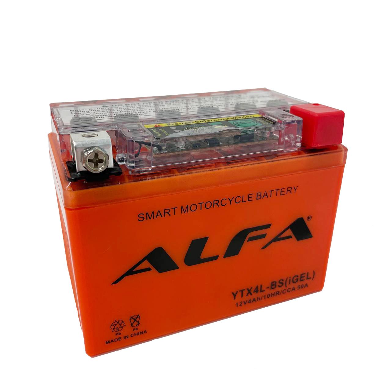 Аккумулятор ALFA YTX4L-BS iGel 4Ah