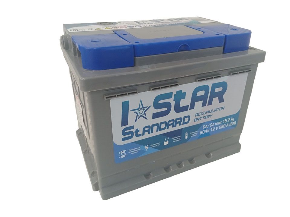 Аккумулятор I-STAR 60 R+