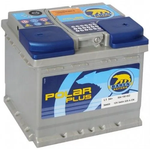 Аккумулятор BAREN Polar 44 Ач, 420 А, 12 v, Обратная R+ (0), DIN LB1, B13