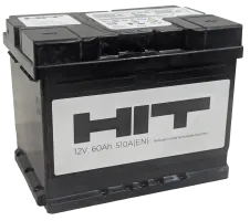 Аккумулятор HIT 60 Ач, 510 А, 12 v, Обратная R+ (0), DIN L2, B13
