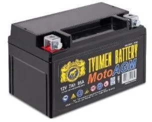 Аккумулятор TYUMEN BATTERY YTX7 AGM 7 Ач, 95 А, 12 v, Прямая L+ (1)