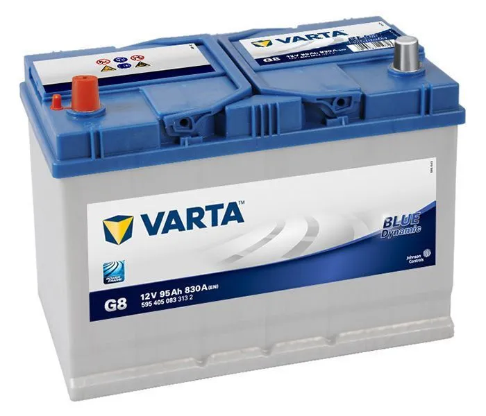 Аккумулятор VARTA Blue Dynamic 95 Ач, 830 А, 12 v, Прямая L+ (1), JIS D31, B13