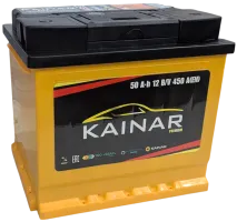 Аккумулятор KAINAR Premium 50 Ач, 450 А, 12 v, Обратная R+ (0), DIN L1, B13