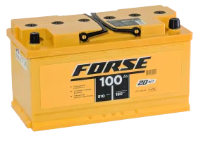 Аккумулятор FORSE 100 Ач, 910 А, 12 v, Обратная R+ (0), DIN L5, B13
