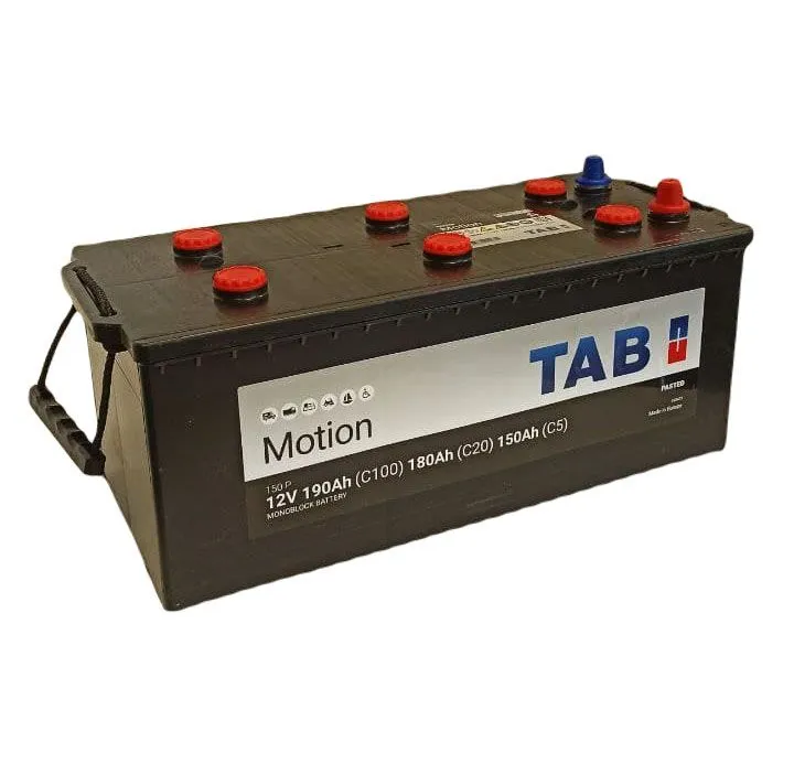 Аккумулятор Tab Motion Pasted (тяговый) 180 (C20) / 150 (С5) R+