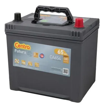 Аккумулятор CENTRA Futura 55 Ач, 580 А, 12 v, Обратная R+ (0), JIS D23, B00