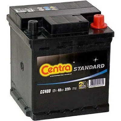 Аккумулятор CENTRA Standard 41 Ач, 370 А, 12 v, Обратная R+ (0), DIN LB1, B13
