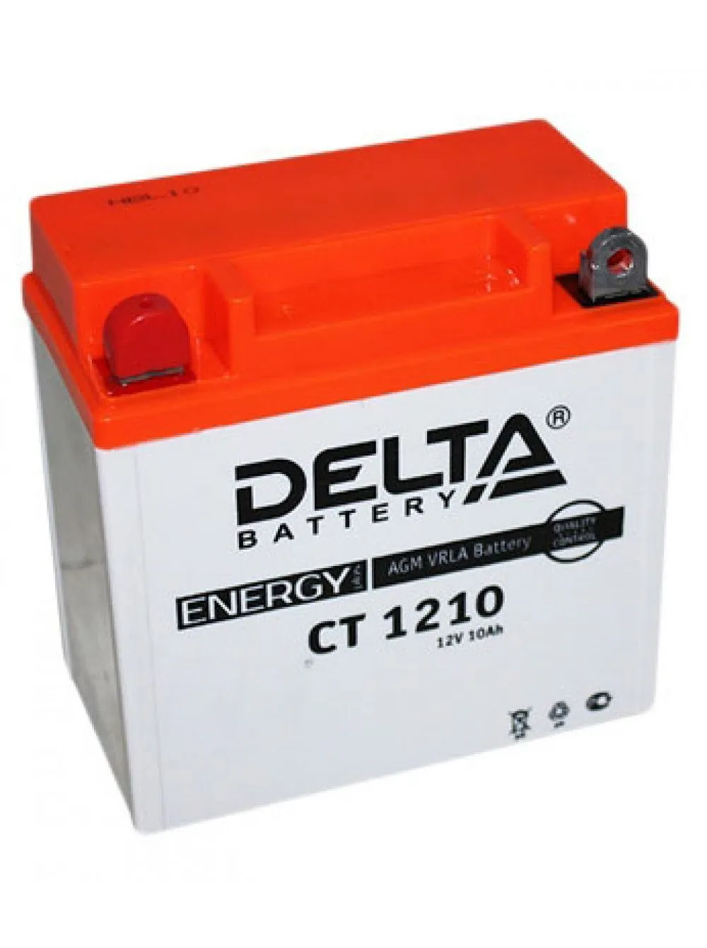 Аккумулятор DELTA CT 1205 YTX5L-BS AGM 5 Ач, 80 А, 12 v, Обратная R+ (0)