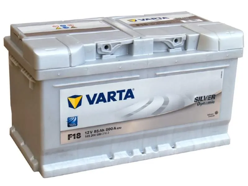 Аккумулятор VARTA Silver Dynamic 85 Ач, 800 А, 12 v, Обратная R+ (0), DIN LB4, B13