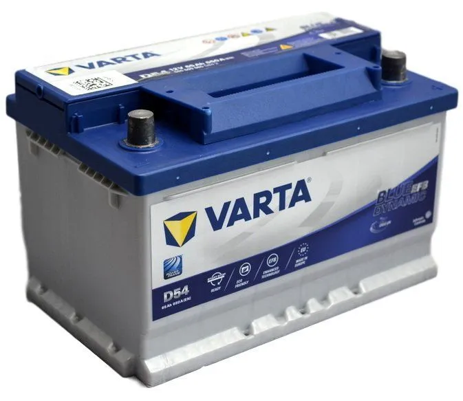 Аккумулятор VARTA Start-Stop EFB 65 Ач, 650 А, 12 v, Обратная R+ (0), DIN LB3, B13