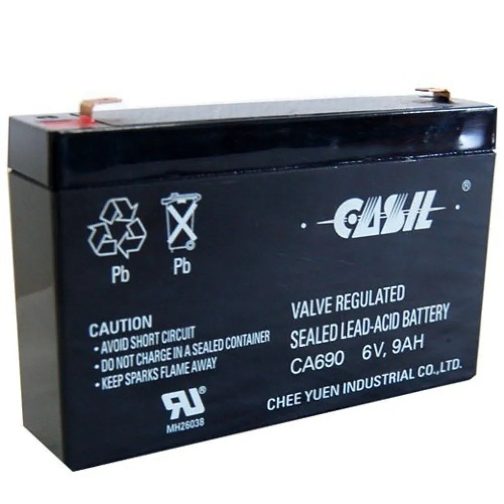 Аккумулятор CASIL AGM 9 Ач, 6 v, Прямая L+ (1)