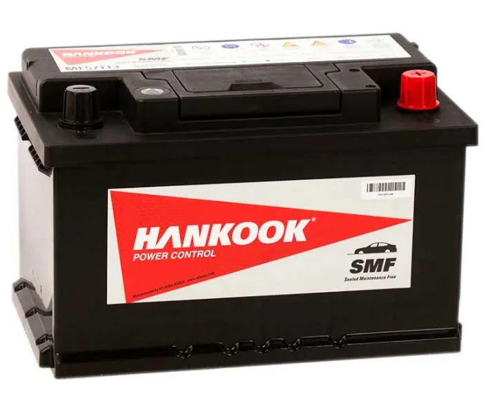 Аккумулятор HANKOOK 72 Ач, 640 А, 12 v, Обратная R+ (0), DIN LB3, B13