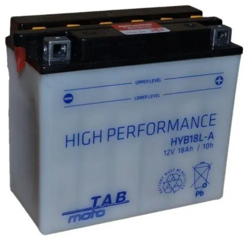 Аккумулятор TAB YB18L-A 18 Ач, 190 А, 12 v, Обратная R+ (0) фото