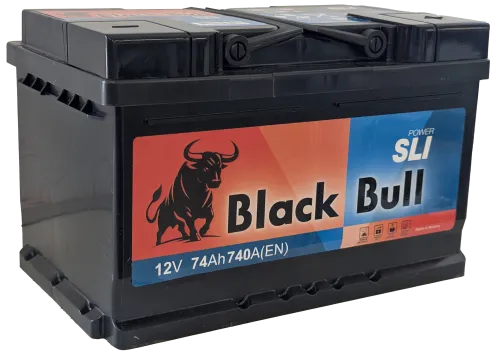 Фото BLACK BULL SLI 74  низк, Ач, 740 А, 12v, Обратная R, LB3