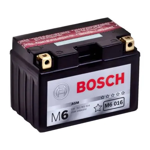 Аккумулятор BOSCH M6 AGM 11 Ач, 160 А, 12 v, Прямая L+ (1) фото