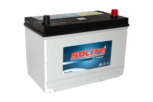 Фото Аккумулятор SOLITE EFB 90 Ач, 880 А, 12 v, Обратная R+ (0), JIS D31, B13