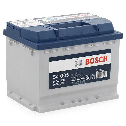 Фото Аккумулятор BOSCH S4 60 Ач, 540 А, 12 v, Обратная R+ (0), DIN L2, B13