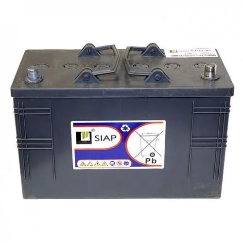 Аккумулятор SIAP 6 AGM 100 Ач, 12 v, Обратная R+ (0) фото