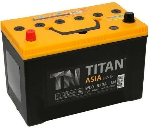 Аккумулятор TITAN ASIA 95 L+