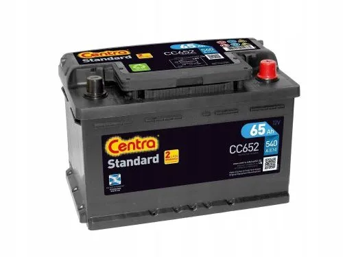 Аккумулятор CENTRA STANDARD CC652 65 R+