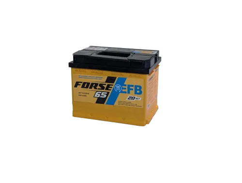 Фото Аккумулятор FORSE EFB 65 Ач, 660 А, 12 v, Обратная R+ (0), DIN L2, B13