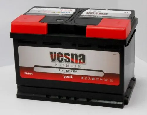 Аккумулятор VESNA PREMIUM 78 R+