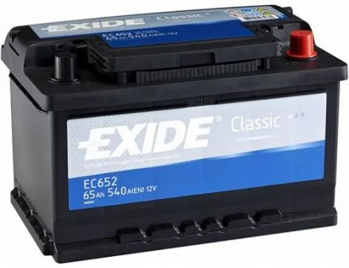 Аккумулятор EXIDE CLASSIC EC652 65 R+