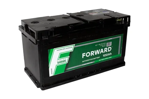 Фото Аккумулятор FORWARD Green 100 Ач, 900 А, 12 v, Обратная R+ (0), DIN L5, B13