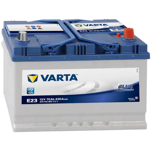 Аккумулятор VARTA BLUE DYNAMIC ASIA E23 570 412 063 70 R+
