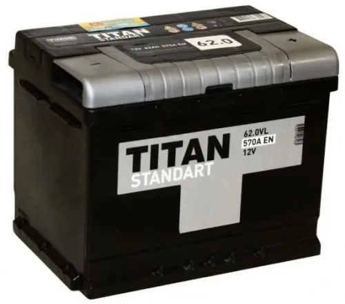 Аккумулятор ТITAN STANDART 62 R+