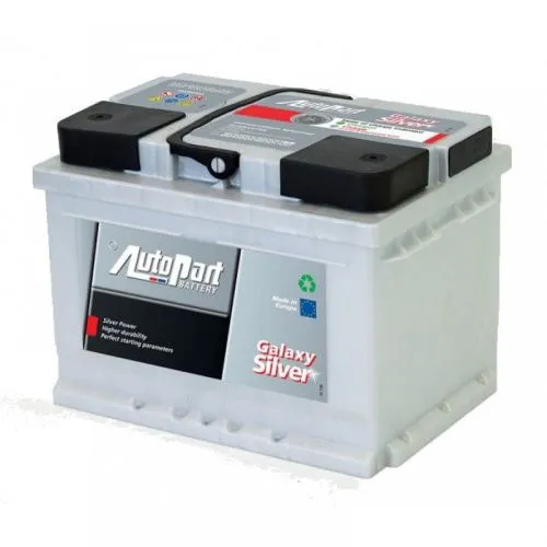 Фото Аккумулятор AUTOPART Galaxy Silver 60 Ач, 570 А, 12 v, Обратная R+ (0), DIN L2, B13