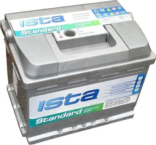 Аккумулятор ISTA STANDARD 63 R+