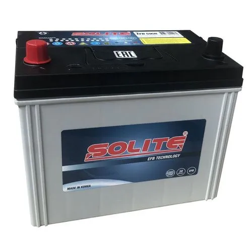 Фото Аккумулятор SOLITE EFB 80 Ач, 790 А, 12 v, Прямая L+ (1), JIS D26, B13
