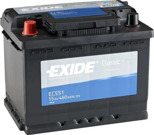 Аккумулятор EXIDE CLASSIC EC551 55 R+