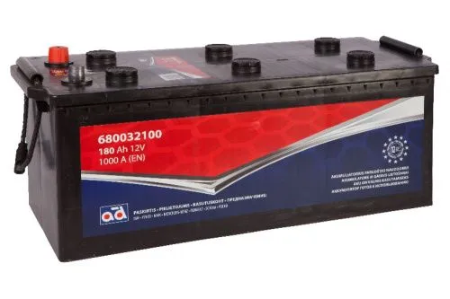 Аккумулятор AD 180 Ач, 1000 А, 12 v, Прямая R+ (4) rus, D4 (A), B00 фото