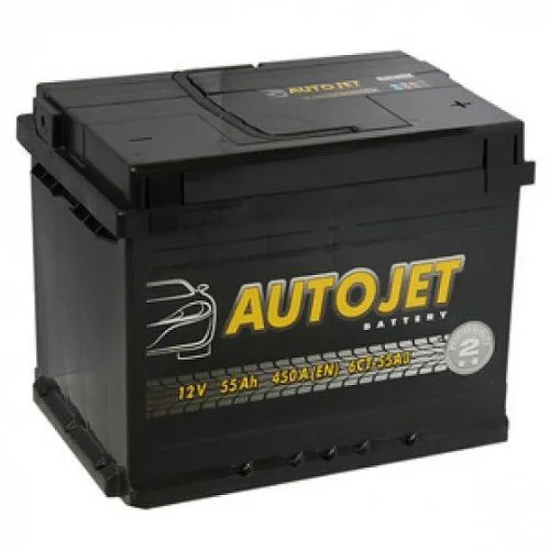 Фото Аккумулятор AUTOJET 55 Ач, 450 А, 12 v, Обратная R+ (0), DIN L2, B13