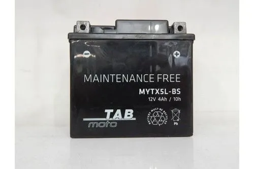 Аккумулятор TAB YTX5L-BS 4 Ач, 70 А, 12 v, Обратная R+ (0) фото