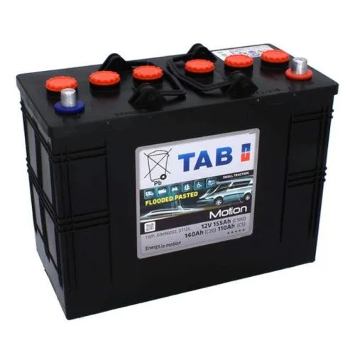 Аккумулятор TAB Motion Pasted EFB 110 A/H (C5) 140 A/H (C20) Ач, 12 v, Обратная R+ (0) фото