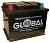 Аккумулятор GLOBAL 55 Ач, 520 А, 12 v, Прямая L+ (1), DIN LB2, B13