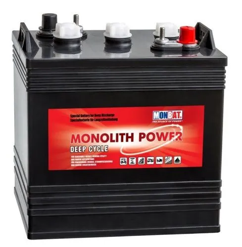 Аккумулятор MONBAT DEEP CYCLE AGM 360 Ач, 6 v, Обратная R+ (0) фото