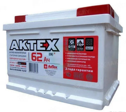 Аккумулятор AKTEX 62 R+