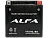 Аккумулятор ALFA YTX14L-BS AGM 14 Ач, 200 А, 12 v, Обратная R+ (0)