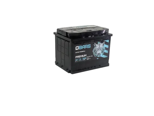 Фото Аккумулятор BARS Premium 64 Ач, 620 А, 12 v, Обратная R+ (0), DIN L2, B13