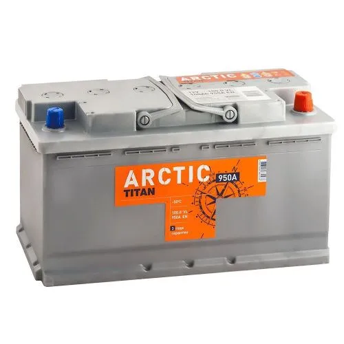 Аккумулятор TITAN ARCTIC 100 R+