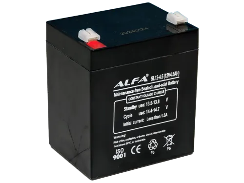 Аккумулятор ALFA UPS AGM 4.5 Ач, 12 v, Прямая L+ (1) фото