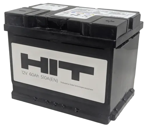 Фото Аккумулятор HIT 60 Ач, 510 А, 12 v, Обратная R+ (0), DIN L2, B13