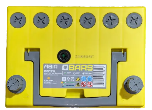 Фото Аккумулятор BARS Asia 65 Ач, 600 А, 12 v, Обратная R+ (0), JIS D23, B00