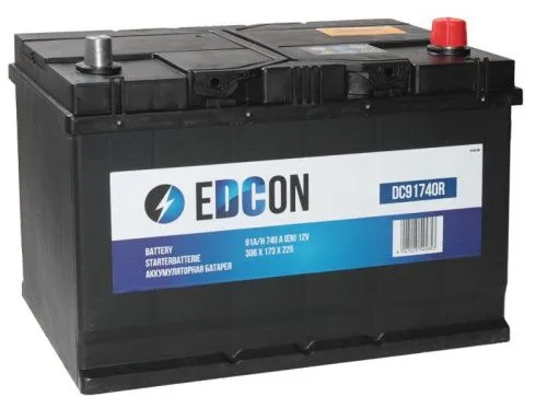 Аккумулятор EDCON DC91740R 91 R+